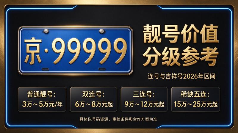 闲置北京租车牌照一年多少钱相关实景图
